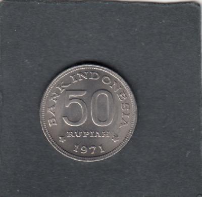 Beschrijving: 50 Rupiah BIRD